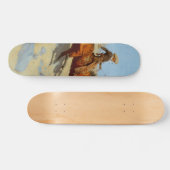 Frederic Remingtons The Cowboy (1902) Skateboard (Horizontal)