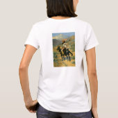 Frederic Remington's The Indian Trapper (1889) T-Shirt (Rückseite)