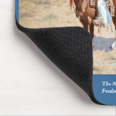 Frederic Remington's The Mexican Major (1889) Mousepad (Ecke)