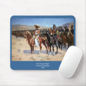 Frederic Remington's The Mexican Major (1889) Mousepad (Mit Mouse)