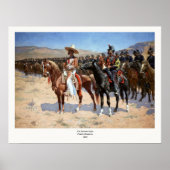 Frederic Remington's The Mexican Major (1889) Poster (Vorne)