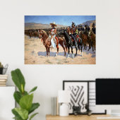 Frederic Remington's The Mexican Major (1889) Poster (Heimbüro)