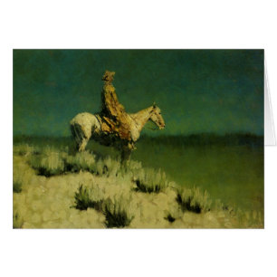 Frederic Remington's The Night Herder (ca. 1908)