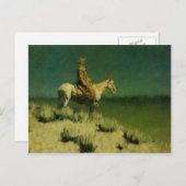 Frederic Remington's The Night Herder (ca. 1908) Postkarte (Vorne/Hinten)
