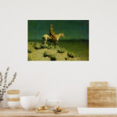 Frederic Remingtons The Night Herder (circa 1908) Poster (Küche)