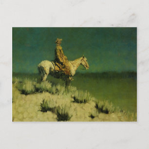 Frederic Remingtons The Night Herder (circa 1908) Postkarte