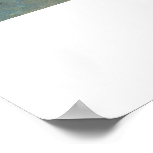 Frederic Remington's The Outlier 1909 Poster (Ecke)