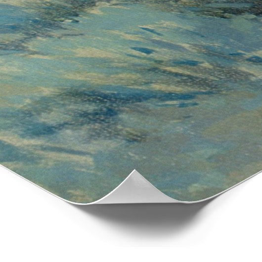 Frederic Remington's The Outlier 1909 Poster (Ecke)