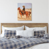 Frederic Remington's The Puncher (1895) Leinwanddruck (Insitu (Schlafzimmer))