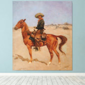 Frederic Remington's The Puncher (1895) Leinwanddruck (Insitu (Holzboden))