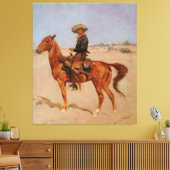 Frederic Remington's The Puncher (1895) Leinwanddruck (Insitu (Wohnzimmer))