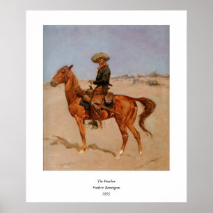Frederic Remington's The Puncher (1895) Poster