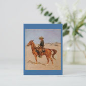 Frederic Remington's The Puncher (1895) Postkarte (Stehend Vorderseite)