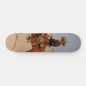 Frederic Remingtons The Puncher (1895) Skateboard (Horizontal)