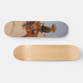 Frederic Remingtons The Puncher (1895) Skateboard (Horizontal)