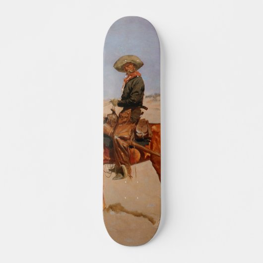 Frederic Remingtons The Puncher (1895) Skateboard (Vorne)