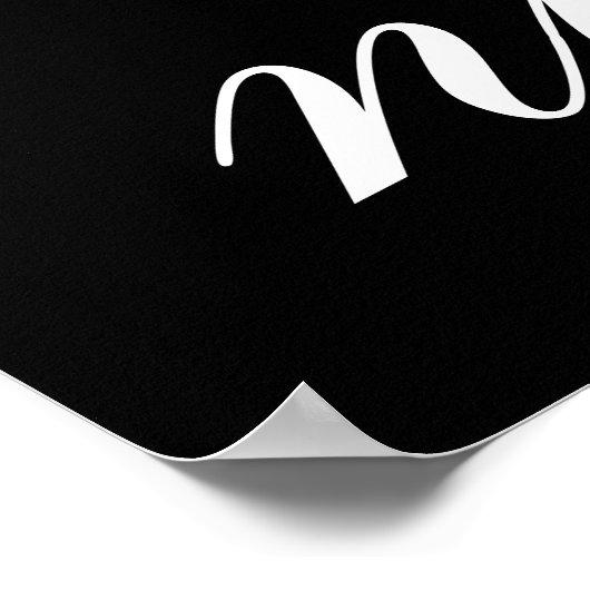 Frederich Nietzsche Portrait Mousepad Poster (Ecke)