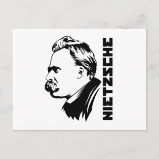 Frederich Nietzsche Portrait Postcard Postkarte