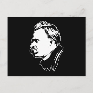 Frederich Nietzsche Portrait Postcard Postkarte