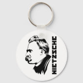 Frederich Nietzsche Portrait Schlüsselanhänger (Vorderseite)