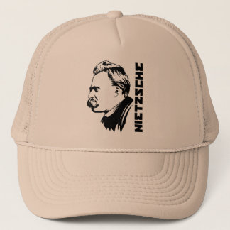 Frederich Nietzsche Porträt-Hut Truckerkappe