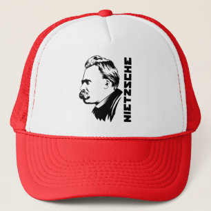 Frederich Nietzsche Porträt-Hut Truckerkappe