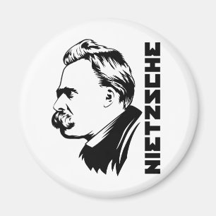 Frederich Nietzsche Porträt-Magnet Magnet