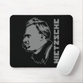 Frederich Nietzsche Porträt Mousepad (Mit Mouse)