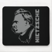 Frederich Nietzsche Porträt Mousepad (Vorne)
