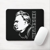 Frederich Nietzsche Porträt Mousepad (Mit Mouse)