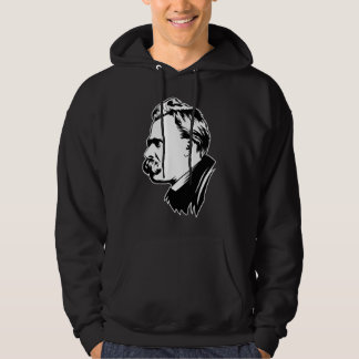 Frederich Nietzsche Porträt Mousepad Hoodie