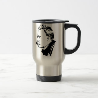 Frederich Nietzsche Porträt Reisebecher