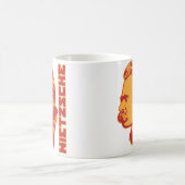 Frederich Nietzsche Porträt-Tasse Kaffeetasse (Mittel)