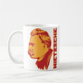 Frederich Nietzsche Porträt-Tasse Kaffeetasse (Links)
