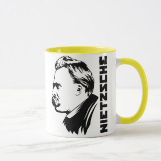 Frederich Nietzsche Porträt-Tasse Tasse