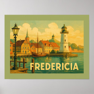 Fredericia Dänemark Soldat Poster