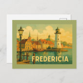 Fredericia Denmark Soldier Postkarte (Vorne/Hinten)