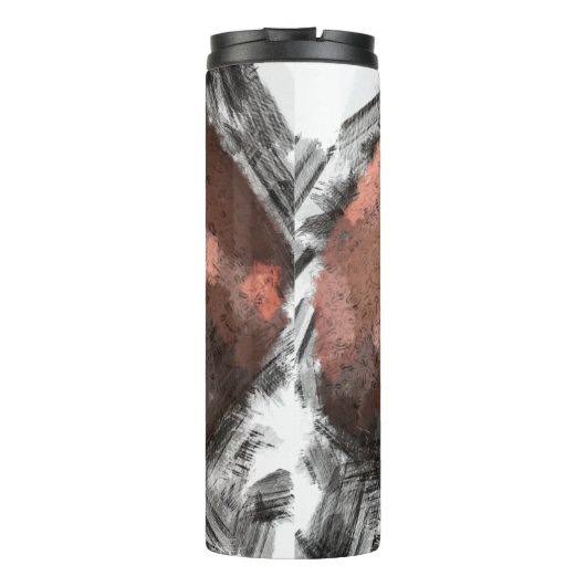 Frederick Augustus Washington Bailey Portrait Thermosbecher (Rückseite)