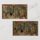 Frederick Bancroft, 'der Palace des Magiers Visitenkarte (Vorne/Hinten)