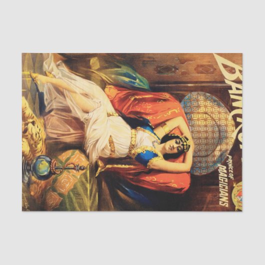 Frederick Bancroft, Prinz der Magier Seidenpapier (Vorderseite)