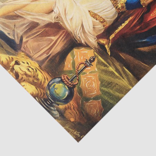 Frederick Bancroft, Prinz der Magier Seidenpapier (Ausschnitt)