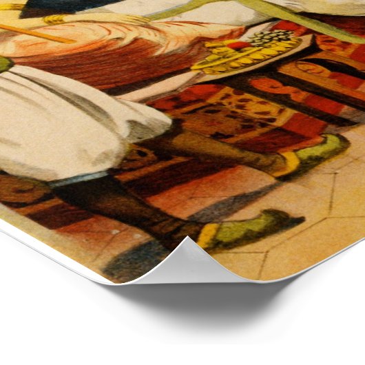 Frederick Bancroft Prinz von Zauberern Poster (Ecke)