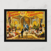 Frederick Bancroft Prinz von Zauberern Postkarte (Vorderseite)