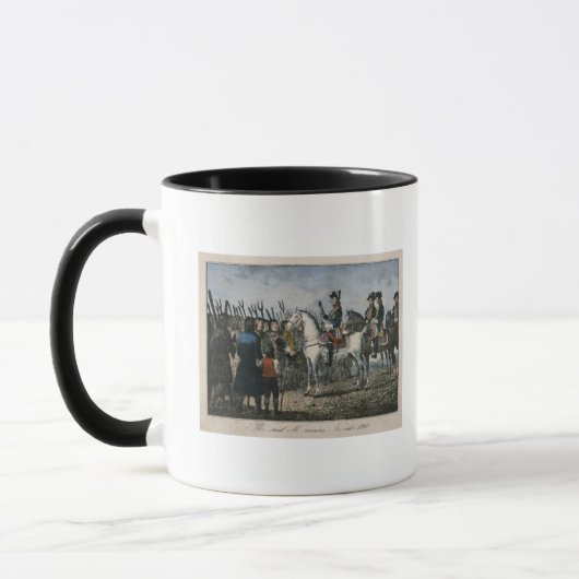 Frederick das große mit den Bauern Tasse (Links)