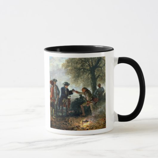 Frederick das große mit Zieten am Lager Tasse (Rechts)