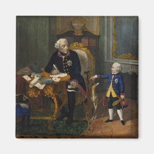 Frederick das große und sein Grandnephew Magnet