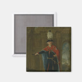Frederick der Große in der Kostüm gekleidet Magnet (Vorderseite/Rückseite)