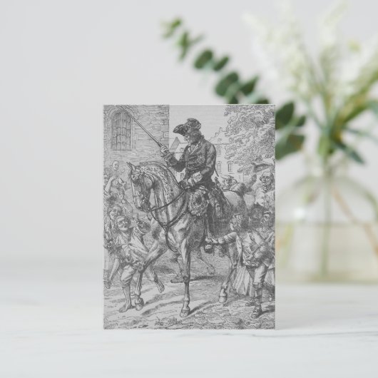 Frederick der Große Preußen Postkarte (Stehend Vorderseite)