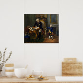 Frederick der Große und sein Großneffe Poster (Küche)