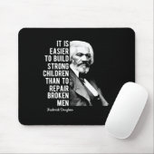 Frederick Dougl Zitat für den Monat der Schwarzen  Mousepad (Mit Mouse)